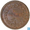 Monaco 1 decime 1838