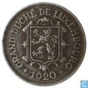 Luxemburg 25 centimes 1920