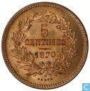 Luxemburg 5 centimes 1870