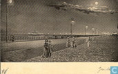 Electrische Verlichting van den Strandboulevard