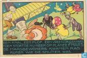 Vliegtuig op mars