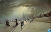 Strandboulevard met Electrische verlichting