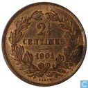 Luxemburg 2,5 centimes 1901