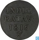 Dutch East Indies 1 duit 1816 H