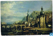 Dinant-S/Meuse au XIXe siècle - Tableau de C.C. Stanfield (Hôtel de Ville de Dinant)