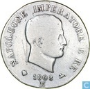 Italië 5 lire 1808 M