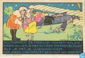 Vliegtuig op mars  