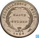 Dutch East Indies ½ gulden 1834 to 1827