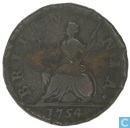 Verenigd Koninkrijk 1 farthing 1754