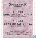  8 GINKGO KONZENTRATIONS-TEE Kräutertee-Grüntee |GINKGO CONCENTRATION TEA  Herbal-Green Tea       