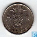 Coin - Belgium - Belgium 5 francs 1964 (VL)