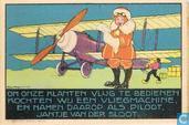 Vliegtuig op mars