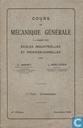 Cours de mécanique générale