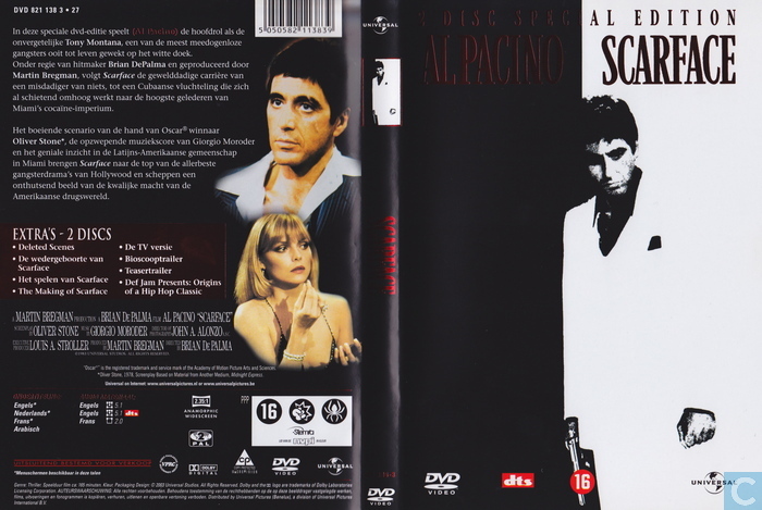 dvd scarface