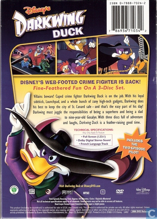 Darkwing Duck 1 DVD Catawiki