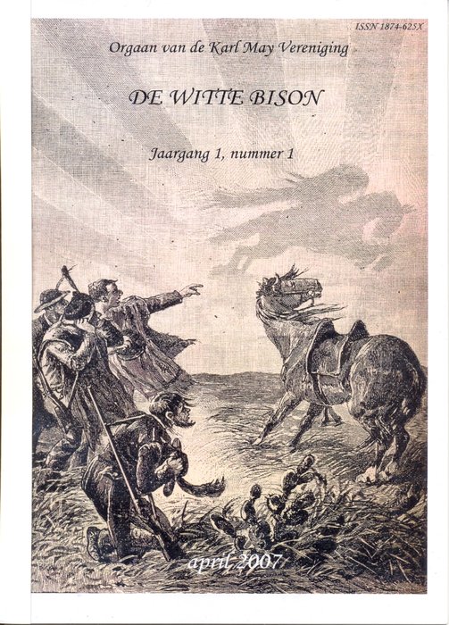 Karl May, Winnetou & Old Shatterhand, Karl May Vereniging, complete serie van het verenigingsblad "De Witte Bison".