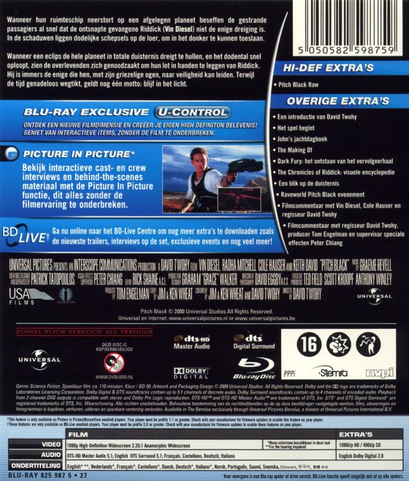 Pitch Black - Blu-ray - Catawiki