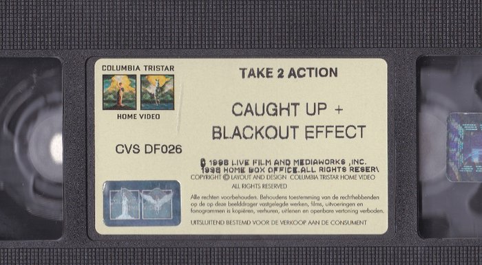 DVD / Vidéo / Blu-ray - VHS - Caught Up + Blackout Effect.
