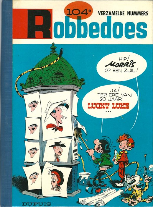 Robbedoes 104e verzamelde nummers - hc - 1e druk - (1967)