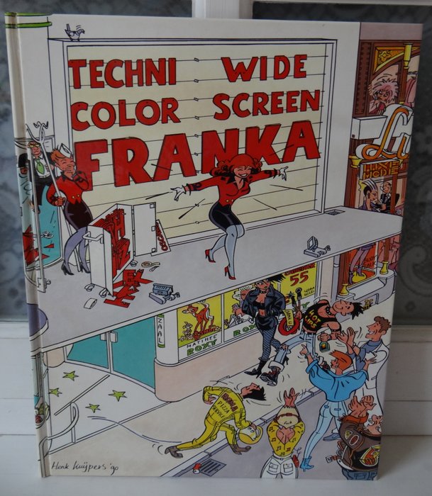 Franka - Technicolor Wide Screen - Luxe hc + bioscoopkaartje - 1e druk - (1990)