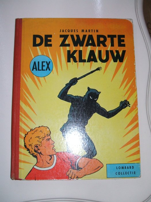 Alex - De zwarte klauw - hc+linnen rug - 1e druk - (1959)