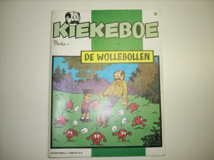 Kiekeboe 1 - De wollebollen - Merho - sc - 1e druk - (1978)