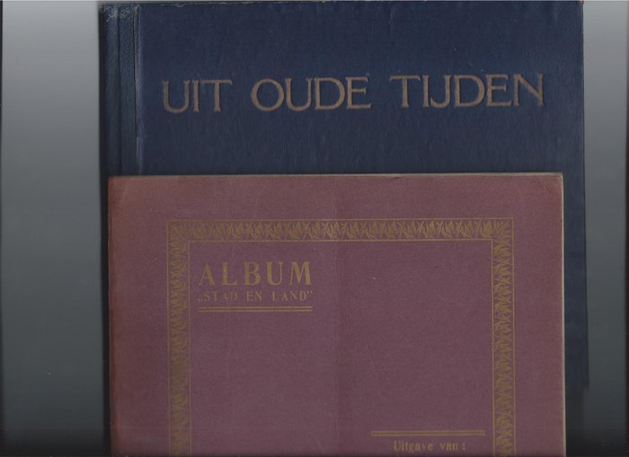 Plaatjesalbums; J. Taree - Stad en Land - 1926 + Uit oude tijden - 1928
