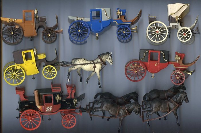 Brumm carriages and vehicles