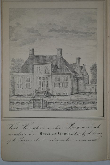 Het leven van Menno Van Coehoorn (...). Leeuwarden 1860.