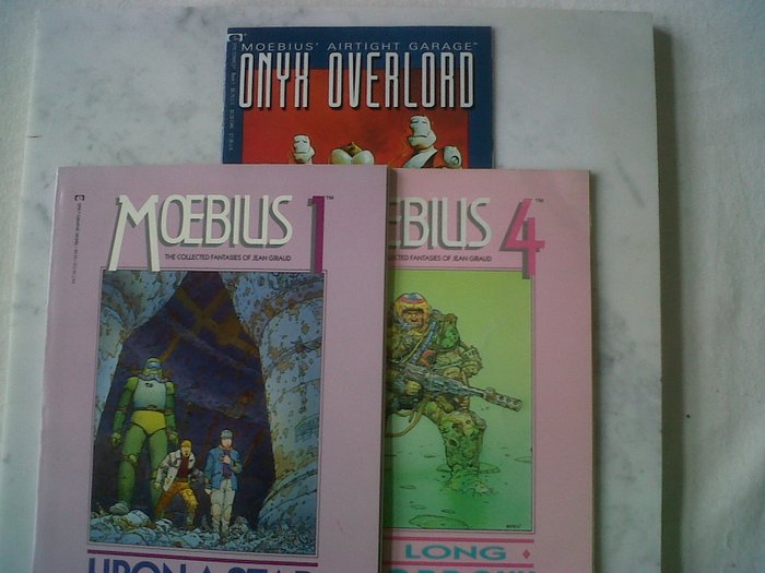 3 6 Moebius 2 4 5 The Collected Fantasies Of Jean Giraud Epic Comics 1987