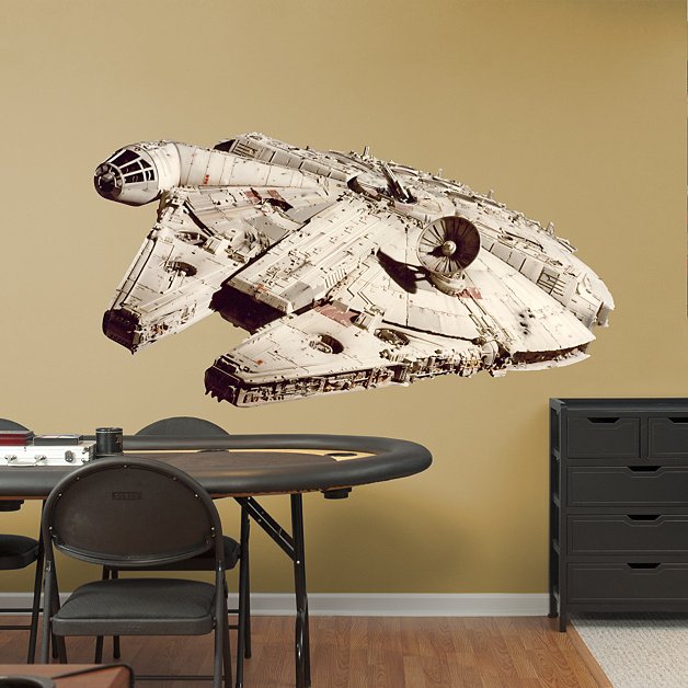 Star Wars Decal Millennium Falcon Real Big Fathead Wall Catawiki
