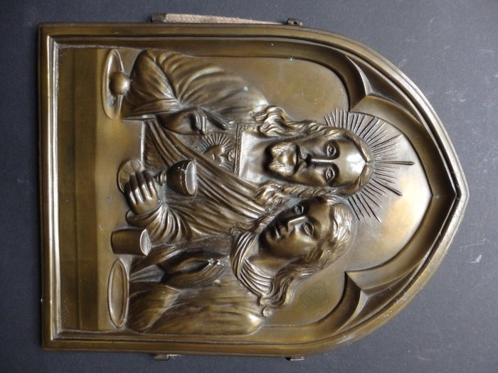 Bronze Relief Maria Magdalena 12,5 cm
