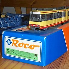 Roco Nr 43170 Straßenbahn in Wechselstrom digital Decoder