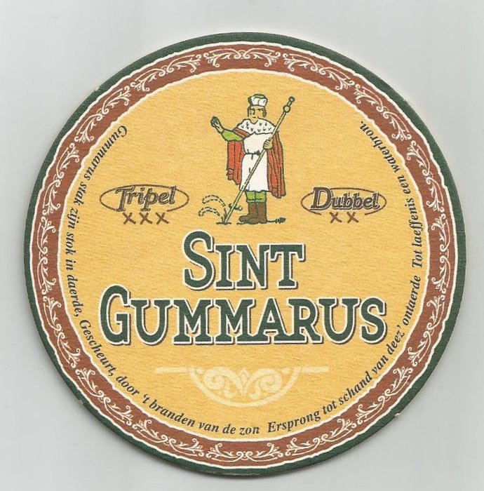 Afbeeldingsresultaat voor sint-gummarus bierviltje