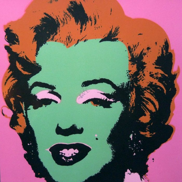 Andy Warhol - 3 multi-coloured prints on glossy cardboard - 1987 - Catawiki