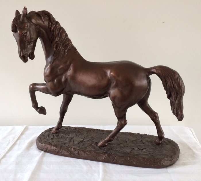 Skulptur; Austin Productions - Pferd - unterzeichnet - 1975