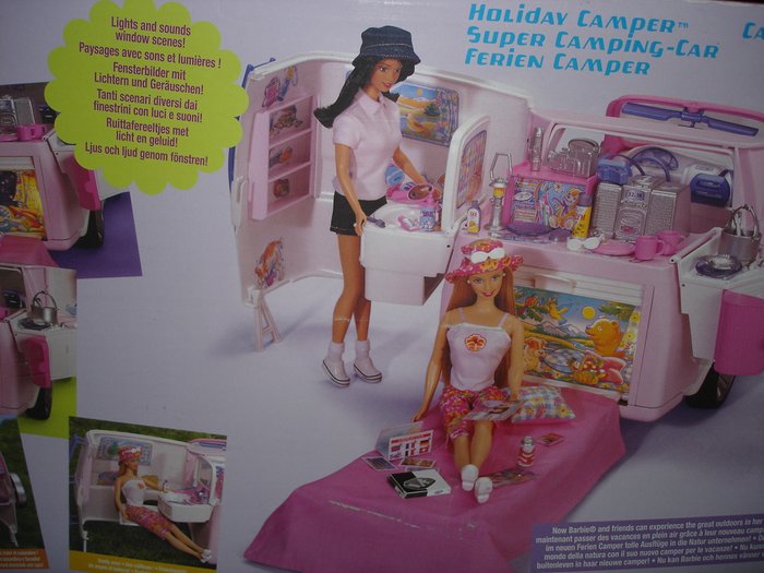 barbie holiday camper