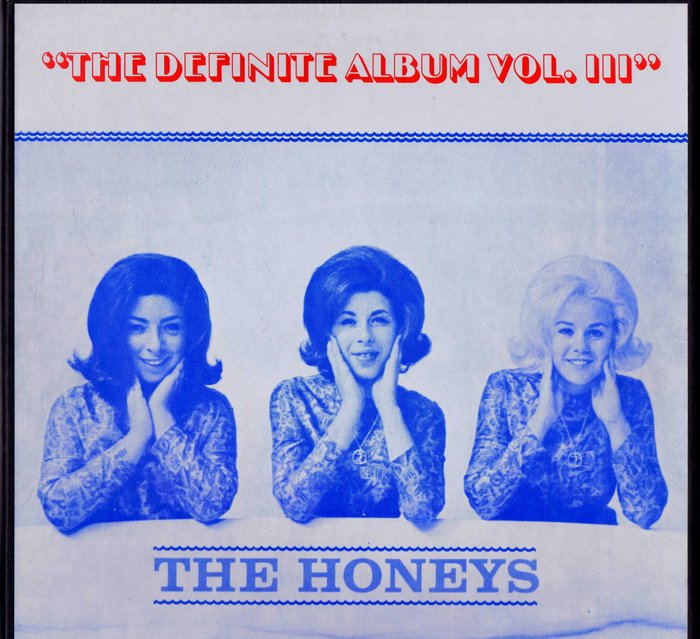 The Honeys - 1LP Box-set The Definite Album Vol.III (No Label) Paraguay 1977 unofficial "Beach Boys releated" issue 