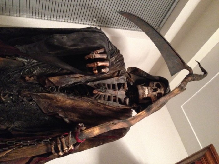 Lifesize doll of the grim Reaper or Death - 2nd half of 20th century