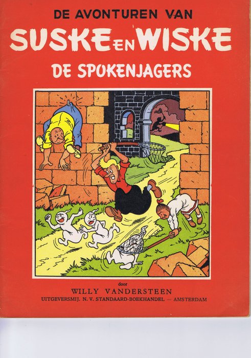 Suske en Wiske - De spokenjagers - 1e druk - 1957 -