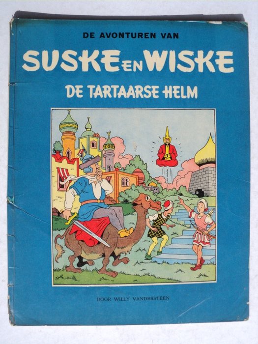 Suske en Wiske BR-3 - De Tartaarse helm - sc - (1958)
