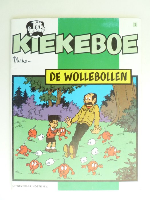 Kiekeboe 1 - De Wollebollen - sc - 1e druk - (1978) 