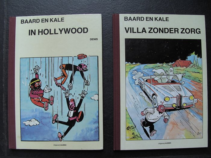 Baard en Kale - In Hollywood - Villa Zonder Zorg - hc - (1982 / 1983)