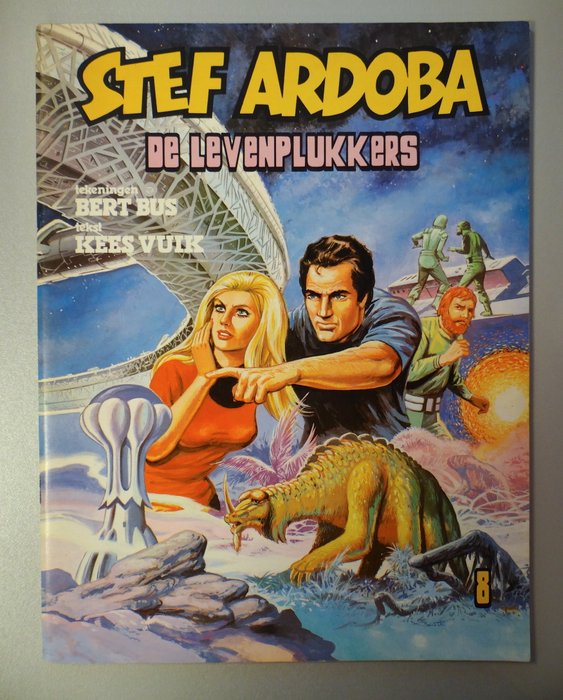 Stef Ardoba 8 - De levenplukkers - sc - 1e druk - (1986)