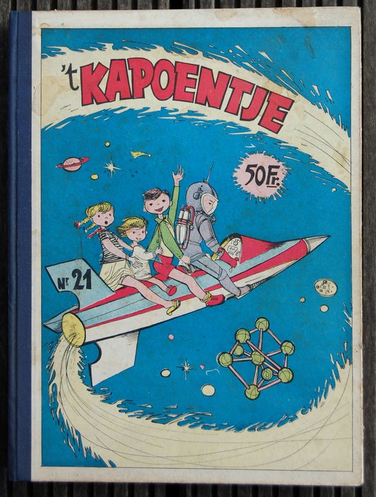 't Kapoentje verzamelalbum 21 - hc - 1e druk - (1957)