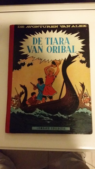 Alex - De tiara van oribal - hc - 1e druk - (1958) 
