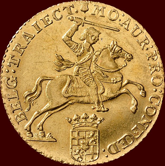 Utrecht - Gouden rijder van 14 gulden 1763