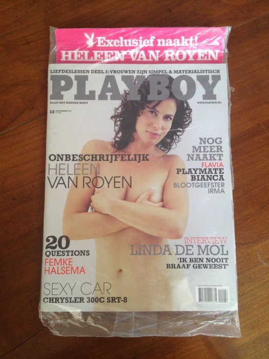 Heleen van Royen - Playboy, nog in de verpakking - december 2006