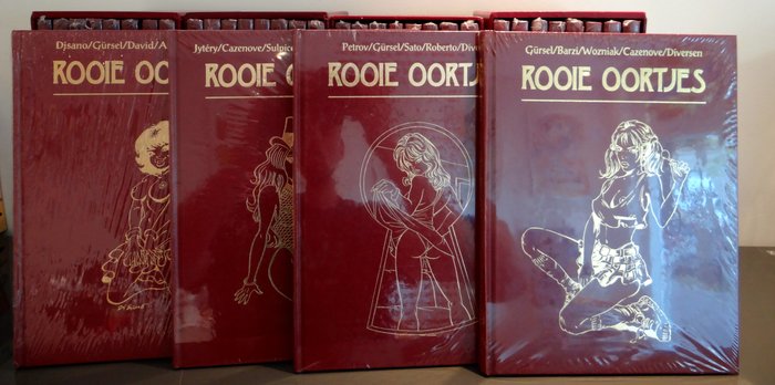Rooie Oortjes Collectie 1 t/m 36 + 4 boxen - Hardcover - (2000)