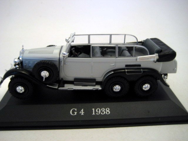 New IXO Car- Mercedes Benz G4 1938 1:43 Size Diecast